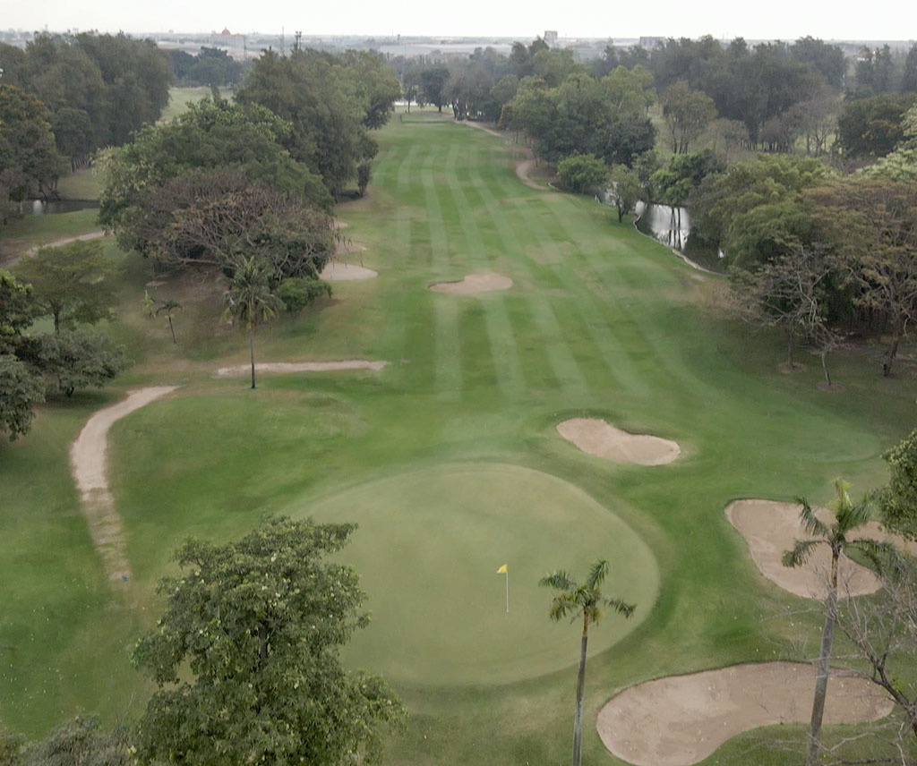 Ekachai Golf Bangkok Thailand Course A Hole 4 Par 4
